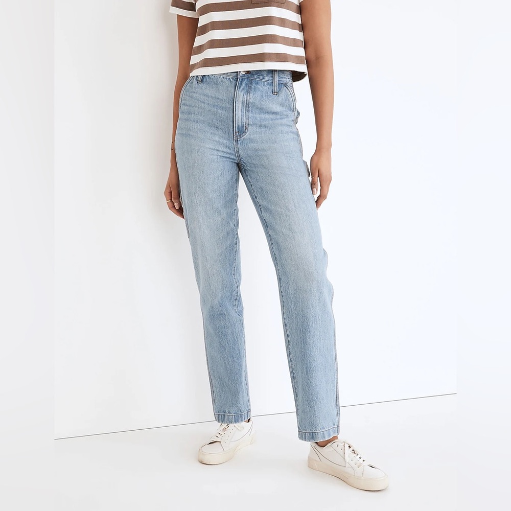 NWOT Madewell The Perfect Vintage Straight Jean Carpenter Edition, Size 27